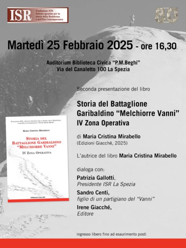 Ripresentazione del libro sul 