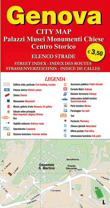Genova City Map